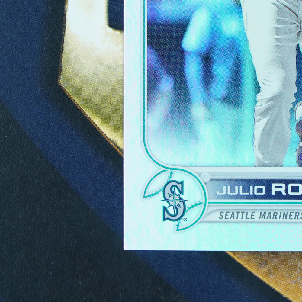 Julio Rodriguez 2022 Topps Update Rainbow Foil #US44 Seattle Mariners RC