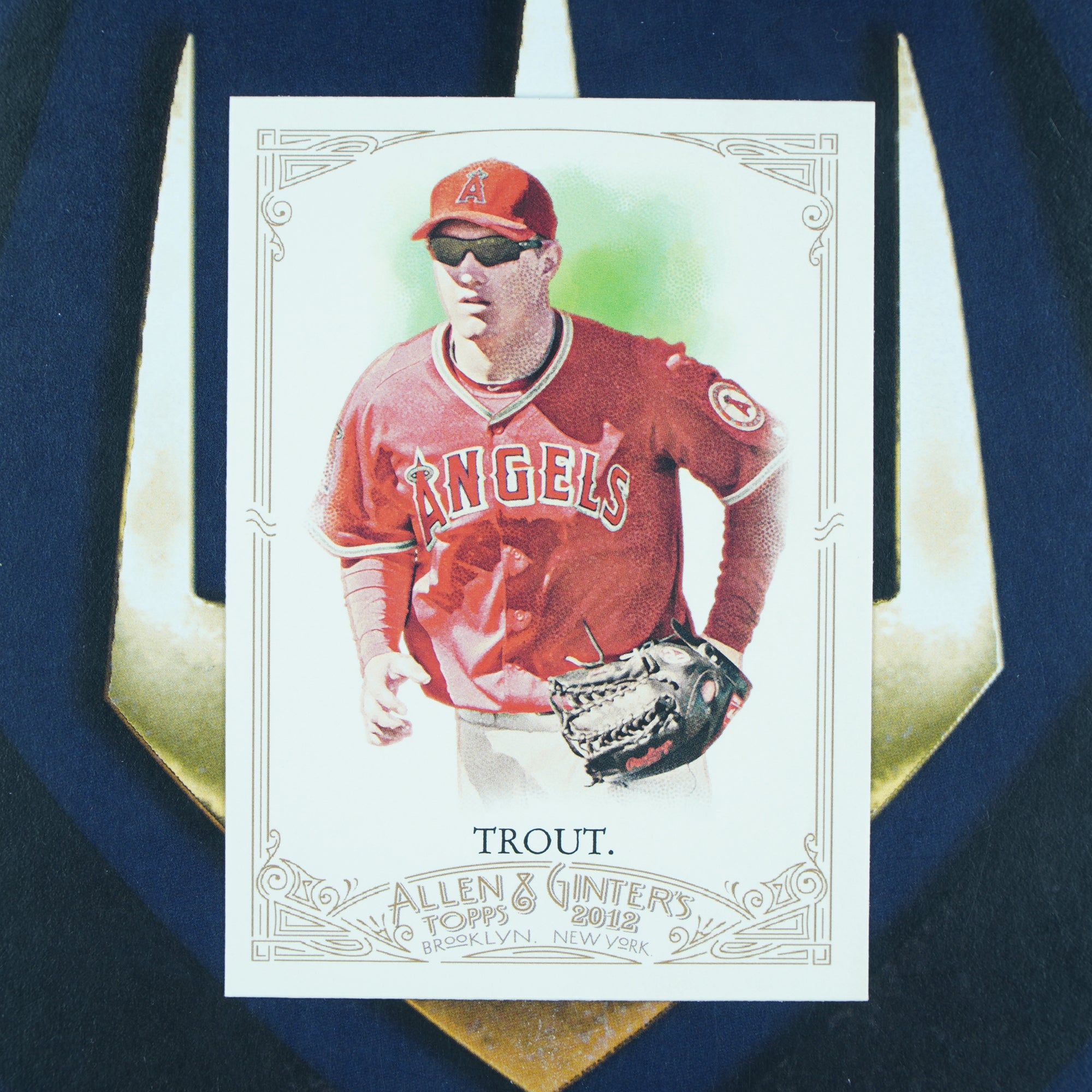 Mike Trout 2012 Allen & Ginter Base #140 Los Angeles Angels