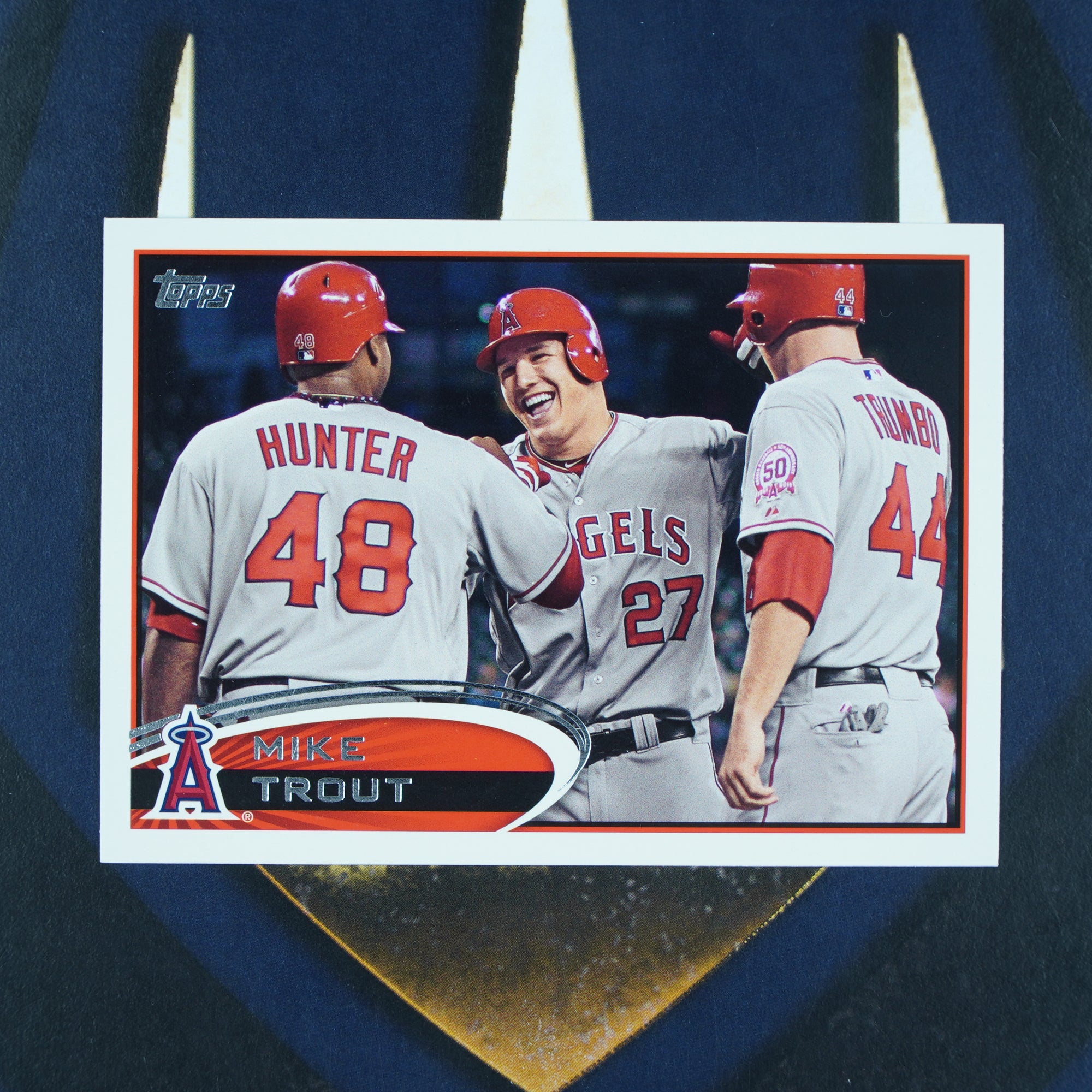 Mike Trout 2012 Topps Series II #446 Los Angeles Angels