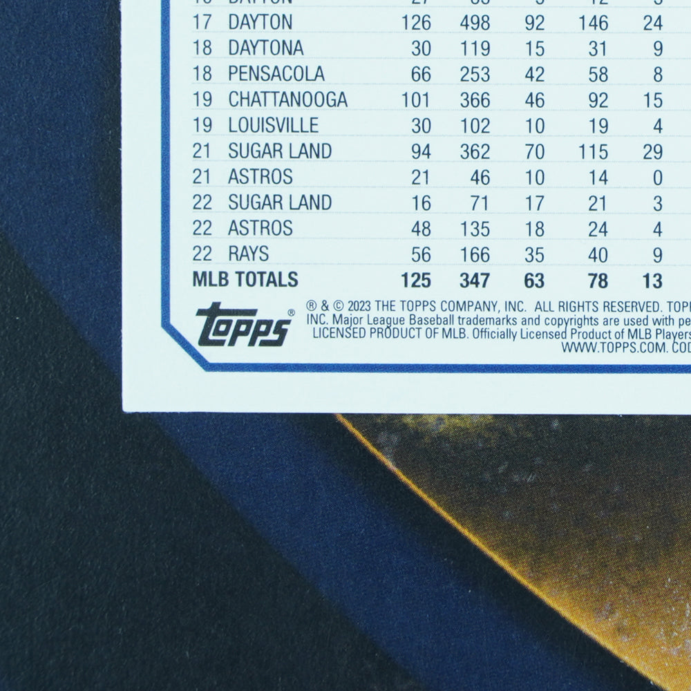 Jose Siri 2023 Topps Update Gold /2023 US78 Tampa Bay Rays