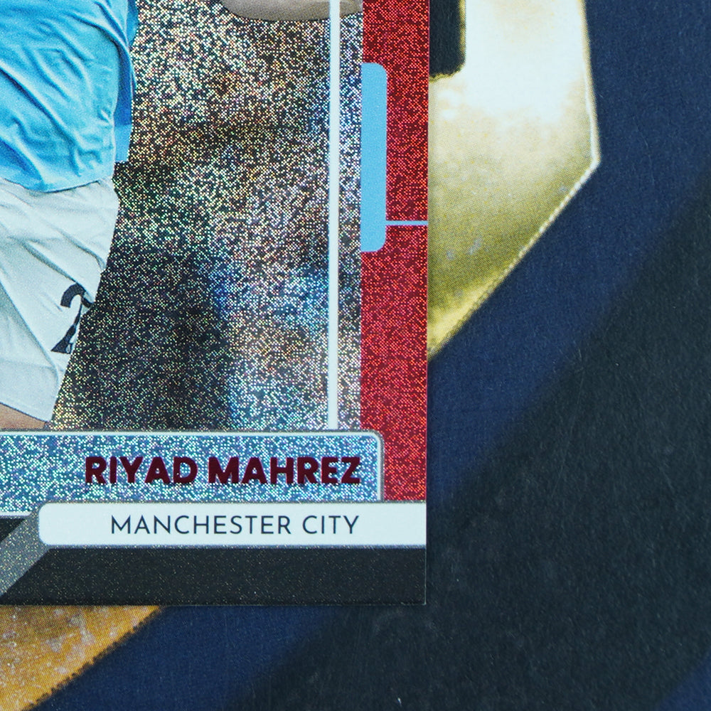 Riyad Mahrez 2022-23 Panini Donruss Red /99 #162 Manchester City