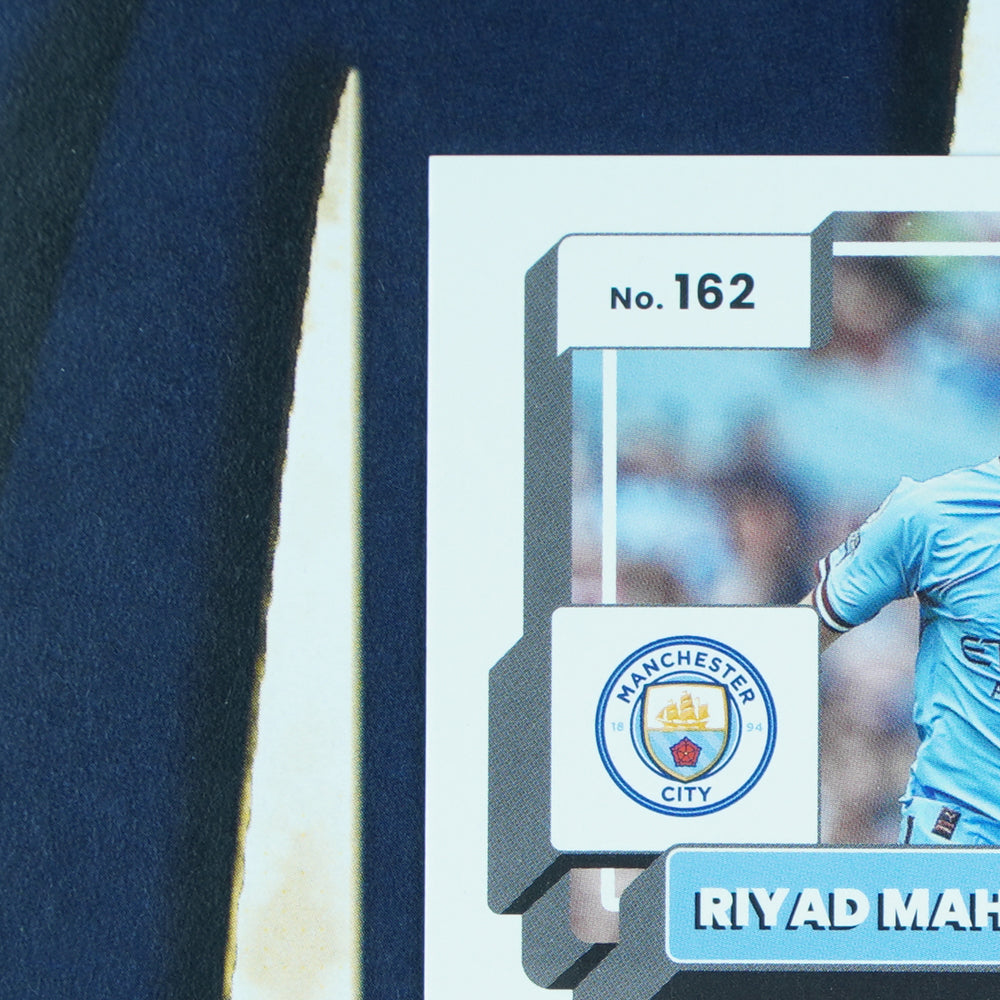 Riyad Mahrez 2022-23 Panini Donruss Red /99 #162 Manchester City