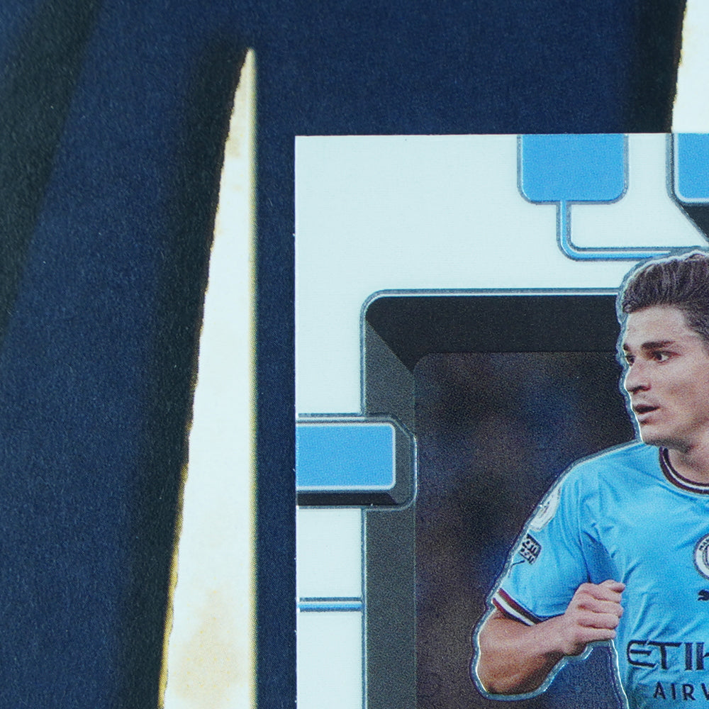 Julian Alvarez 2022-23 Panini Donruss Rated Rookie Optic #198 Manchester City