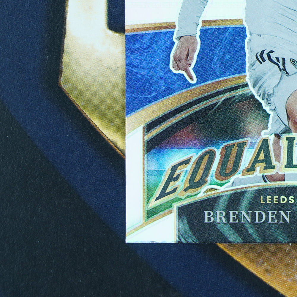 Brenden Aaronson 2022-23 Panini Select Premier League Equalizers Silver Leeds United