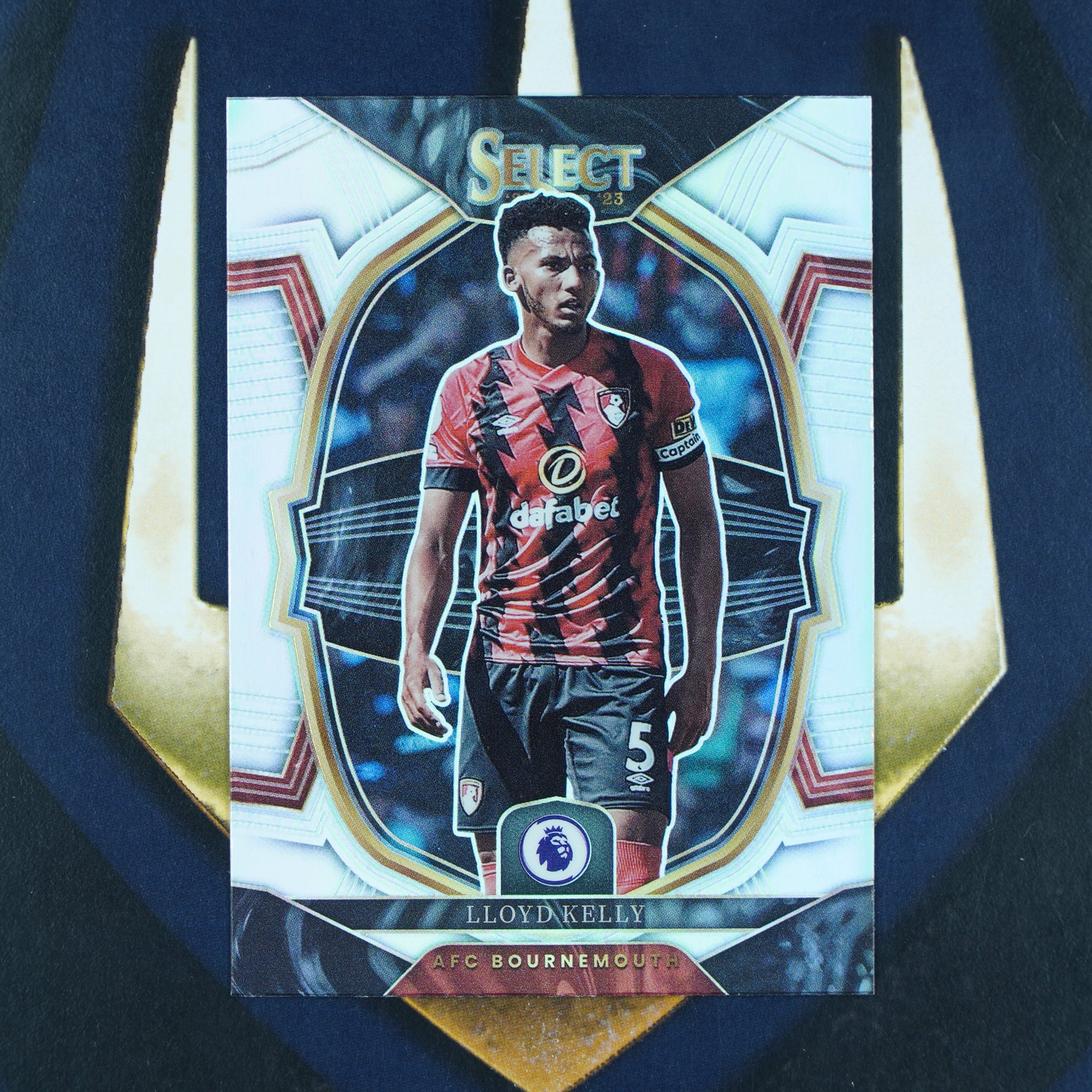 Lloyd Kelly 2022-23 Panini Select Premier League Terrace Silver Bournemouth