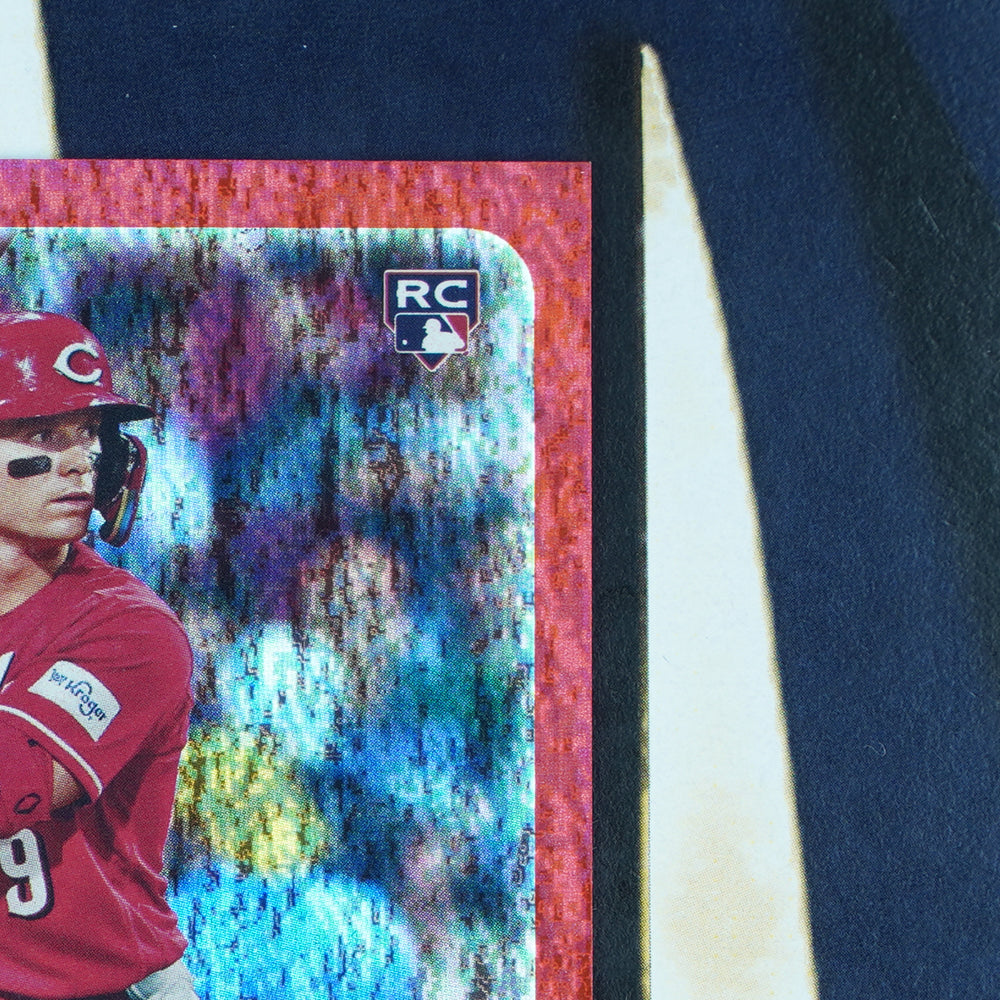 Matt McLain 2023 Topps Archives Red Hot /50 Cincinnati Reds RC