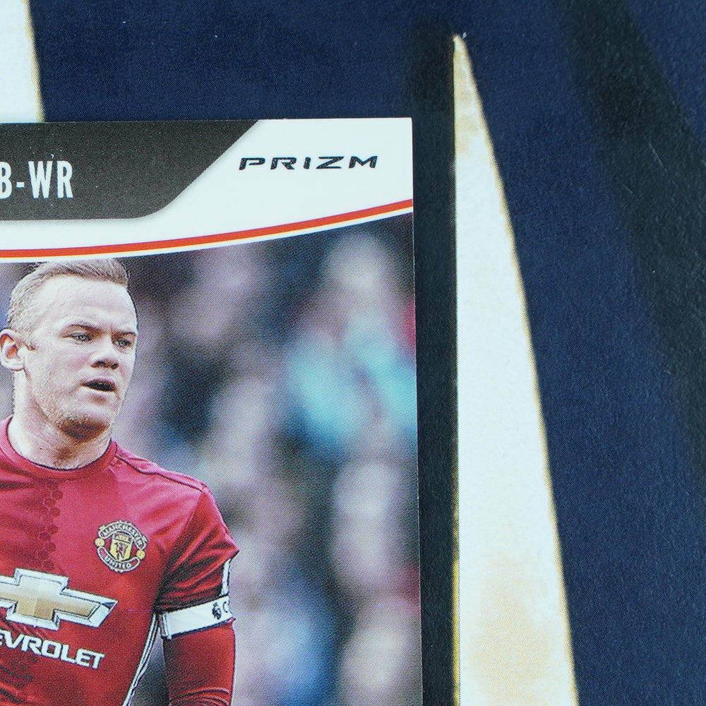 Wayne Rooney 2021-22 Panini Prizm Flashback Auto Purple /10 