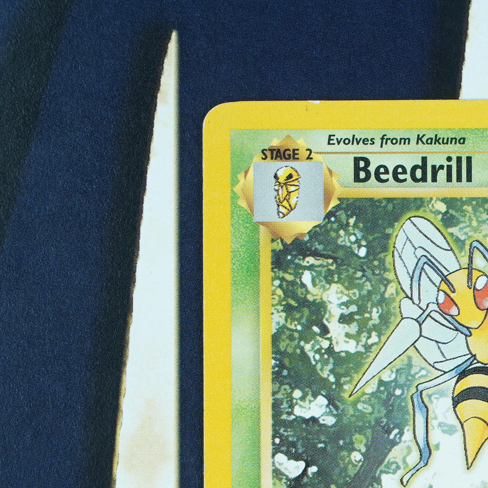 BEEDRILL Base Set RARE LP Pokemon Card 17/102