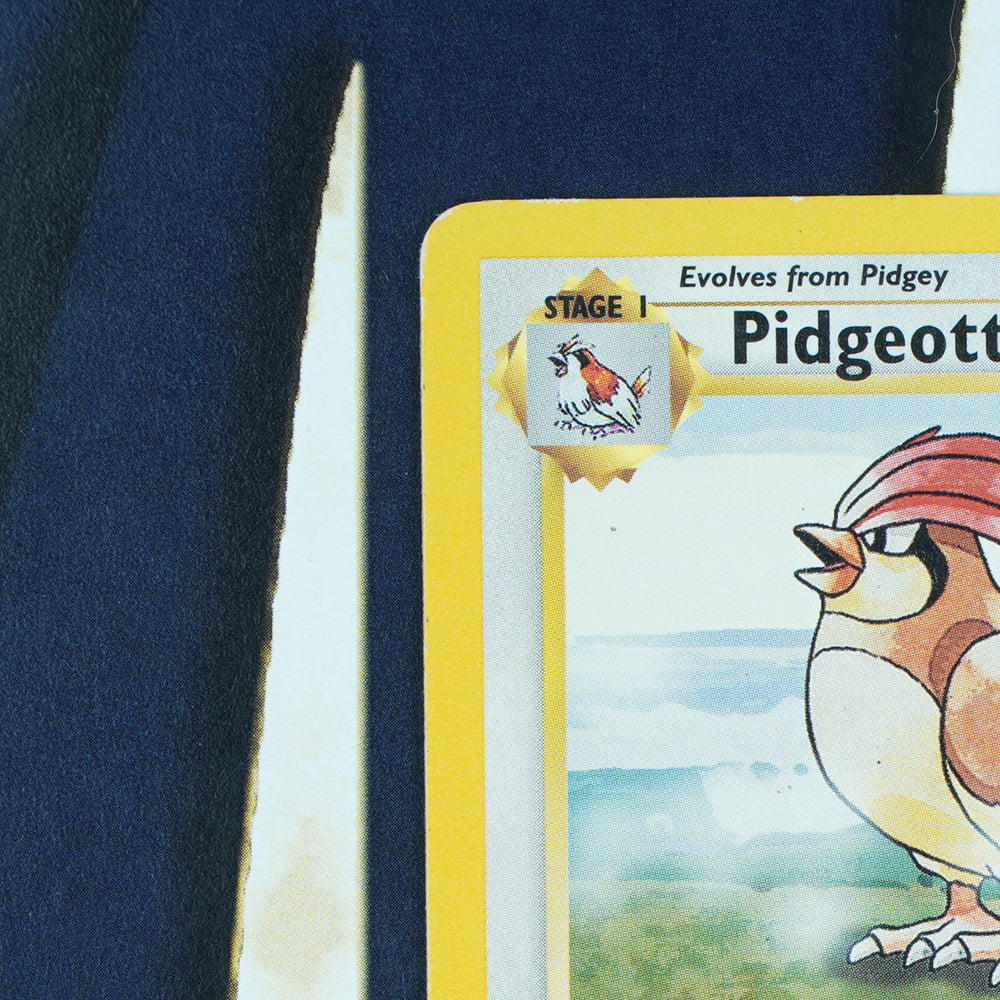 PIDGEOTTO Base Set RARE LP Pokemon Card 22/102