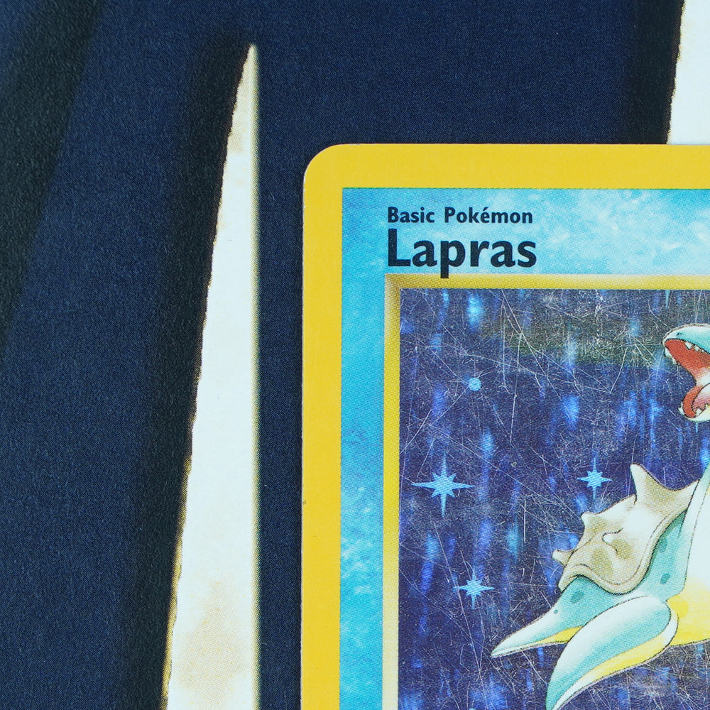 LAPRAS Fossil HOLO RARE LP Pokemon Card 10/62