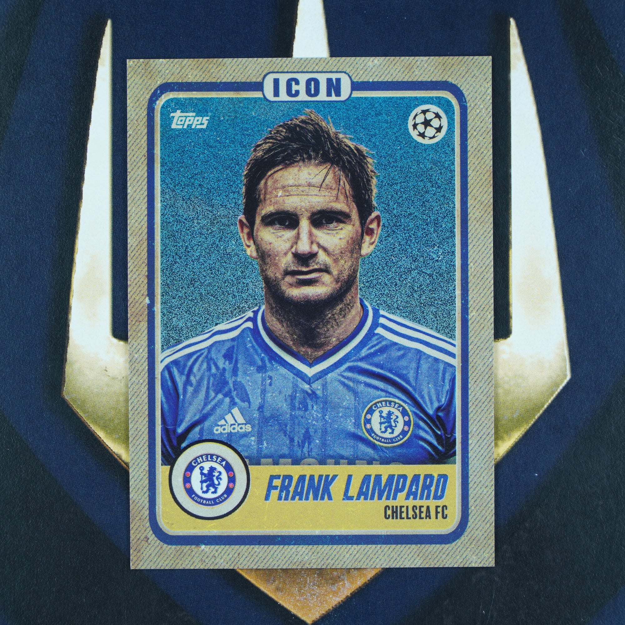Frank Lampard  2022-23 Topps Musiala Platinum  Icon Base  Chelsea