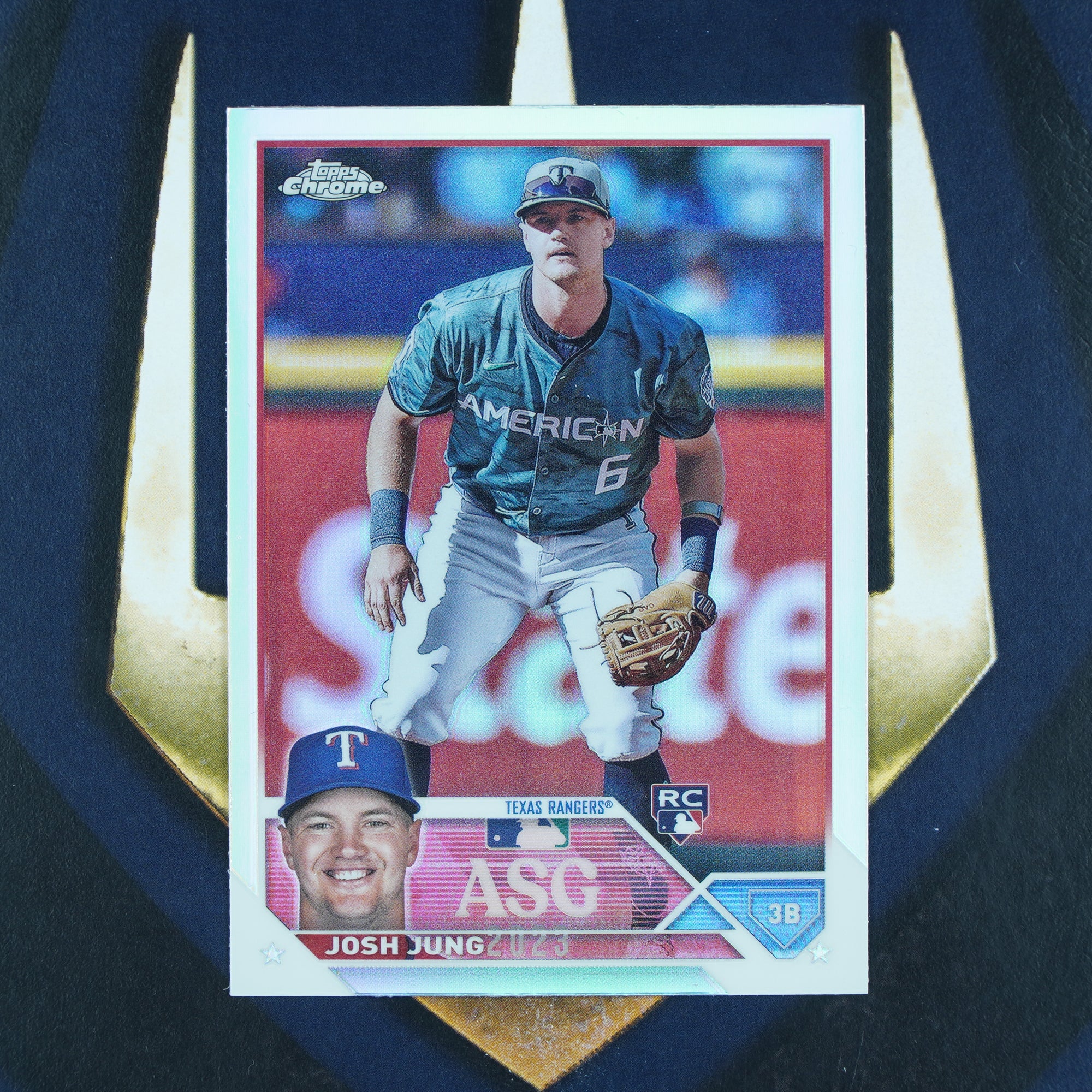 Josh Jung 2023 Topps Chrome Update All Star Game ASG Texas Rangers RC