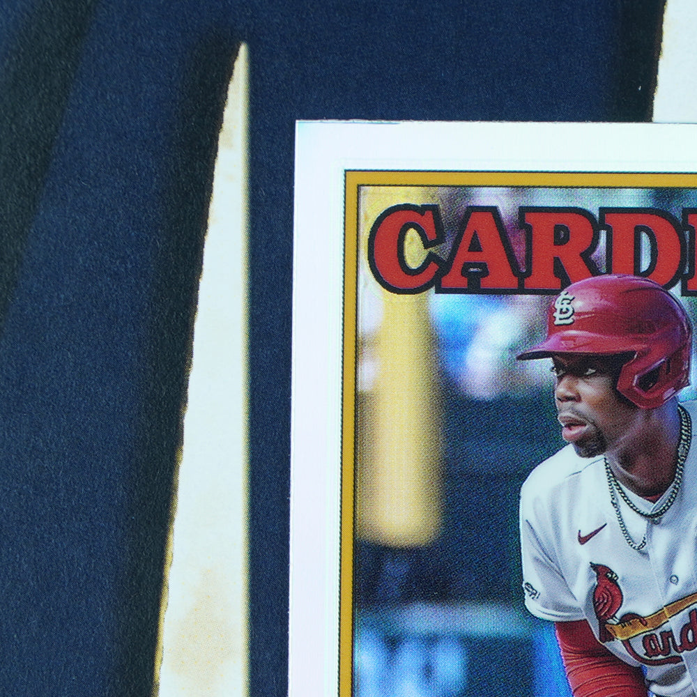 Jordan Walker 2023 Topps Chrome Update 1988 Insert St Louis Cardinals RC