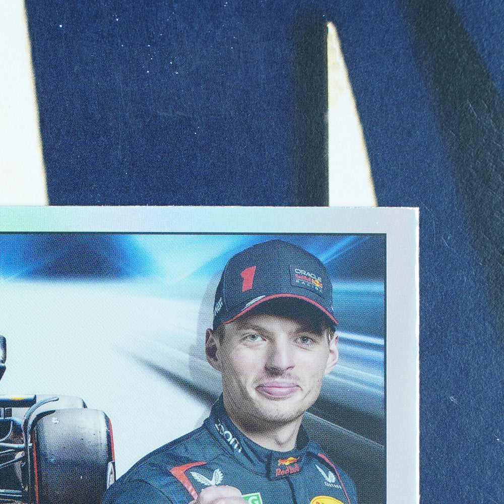 Max Verstappen 2023 Topps F1 Chrome Camber Insert CAM-MV Red Bull