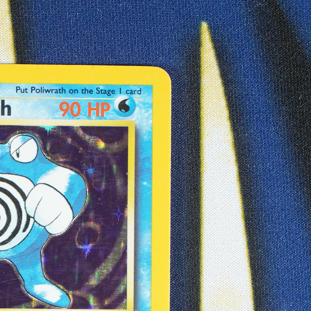 Poliwrath BASE SET Holo Rare 13/102 [LP]