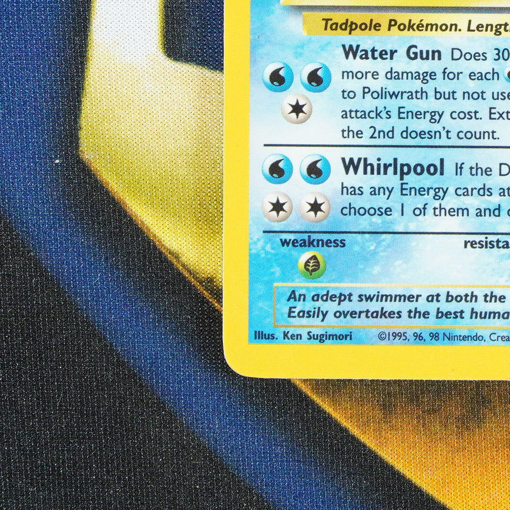 Poliwrath BASE SET Holo Rare 13/102 [LP]