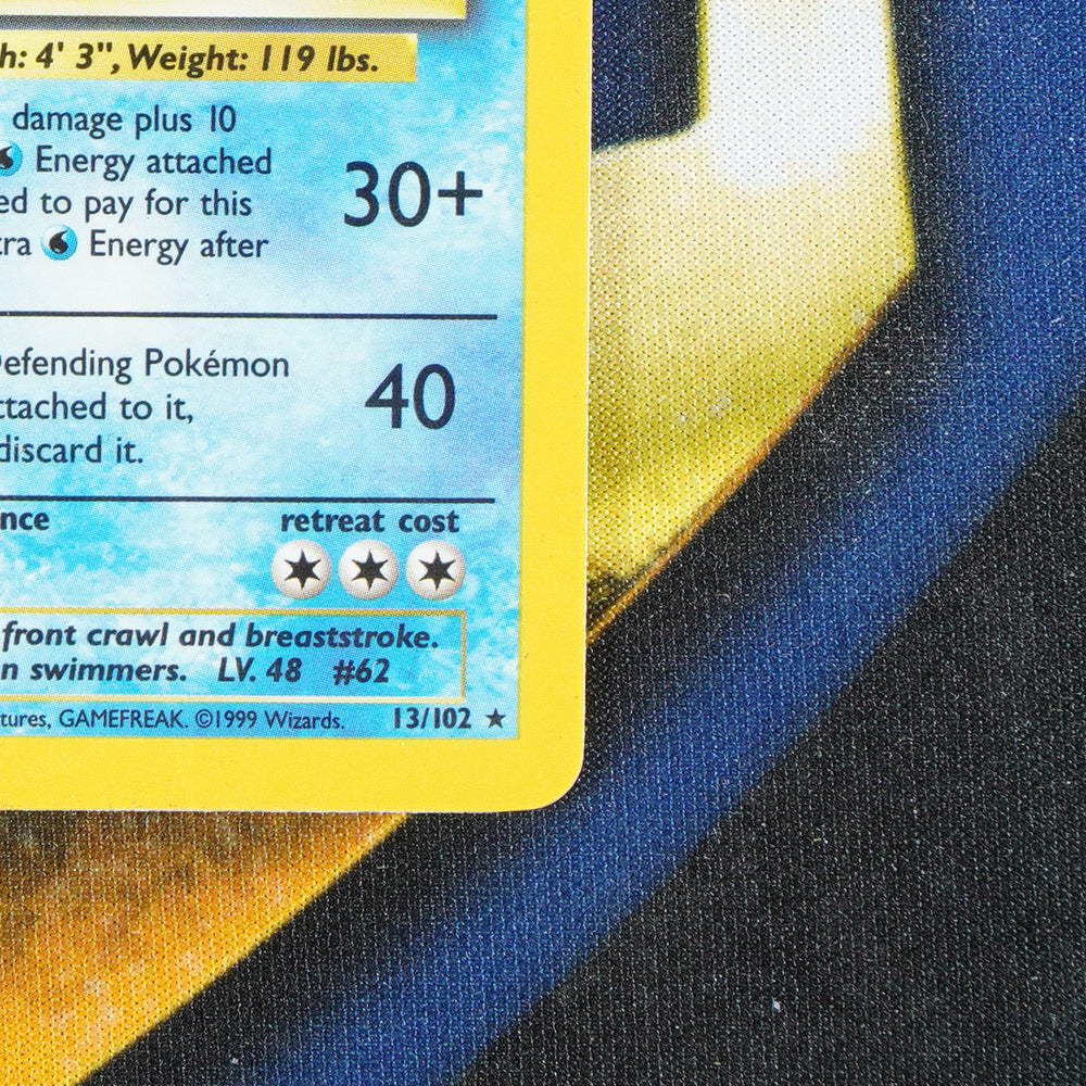 Poliwrath BASE SET Holo Rare 13/102 [LP]
