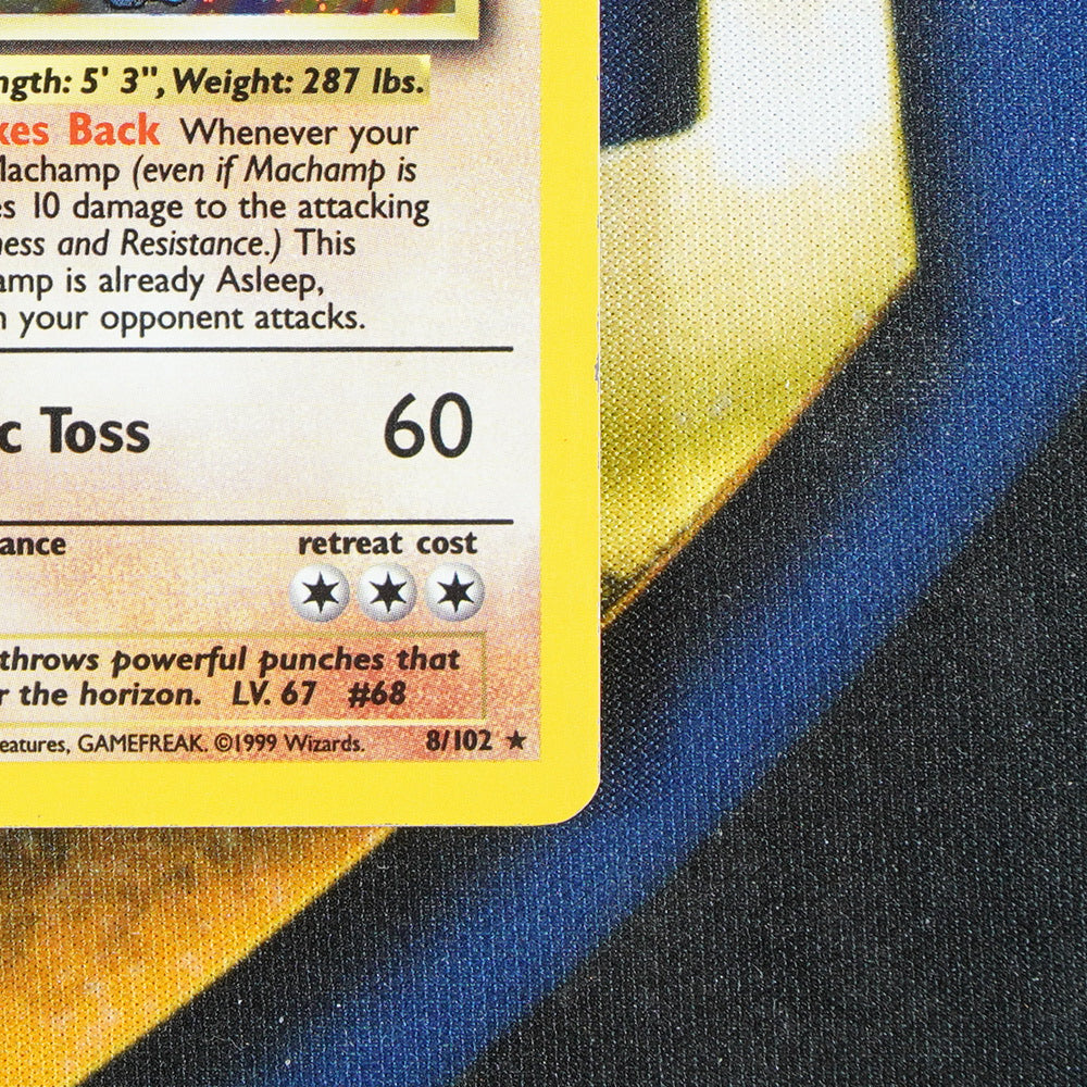 Machamp BASE SET Holo Rare 8/102 [LP]