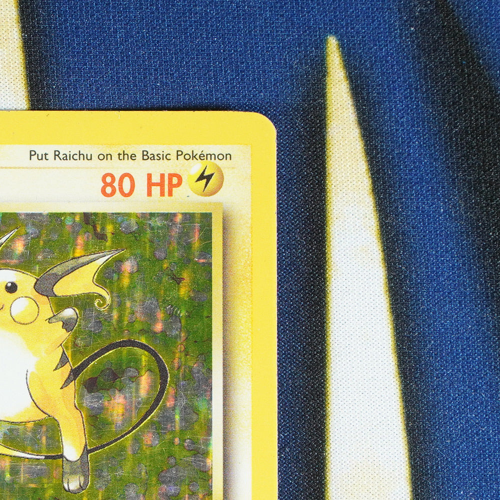 Raichu BASE SET Holo Rare 14/102 [MP]
