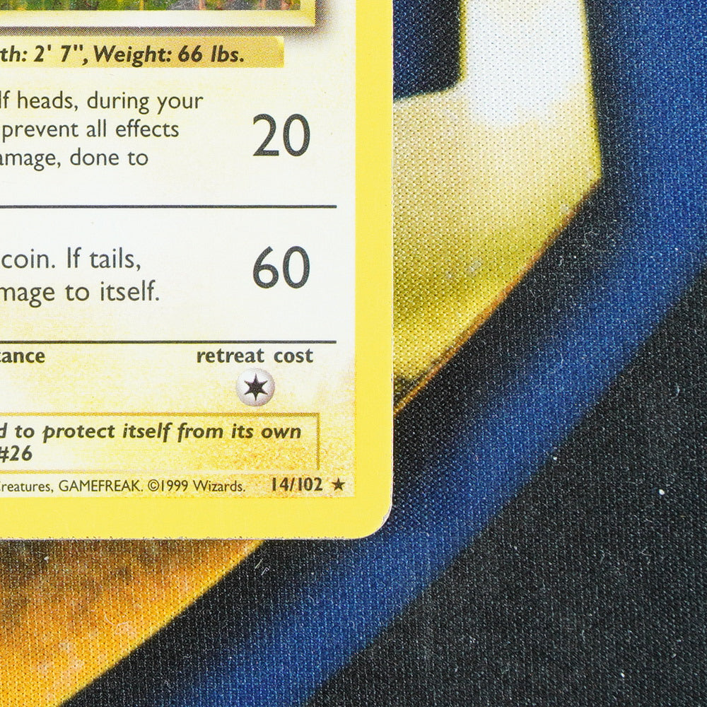 Raichu BASE SET Holo Rare 14/102 [MP]