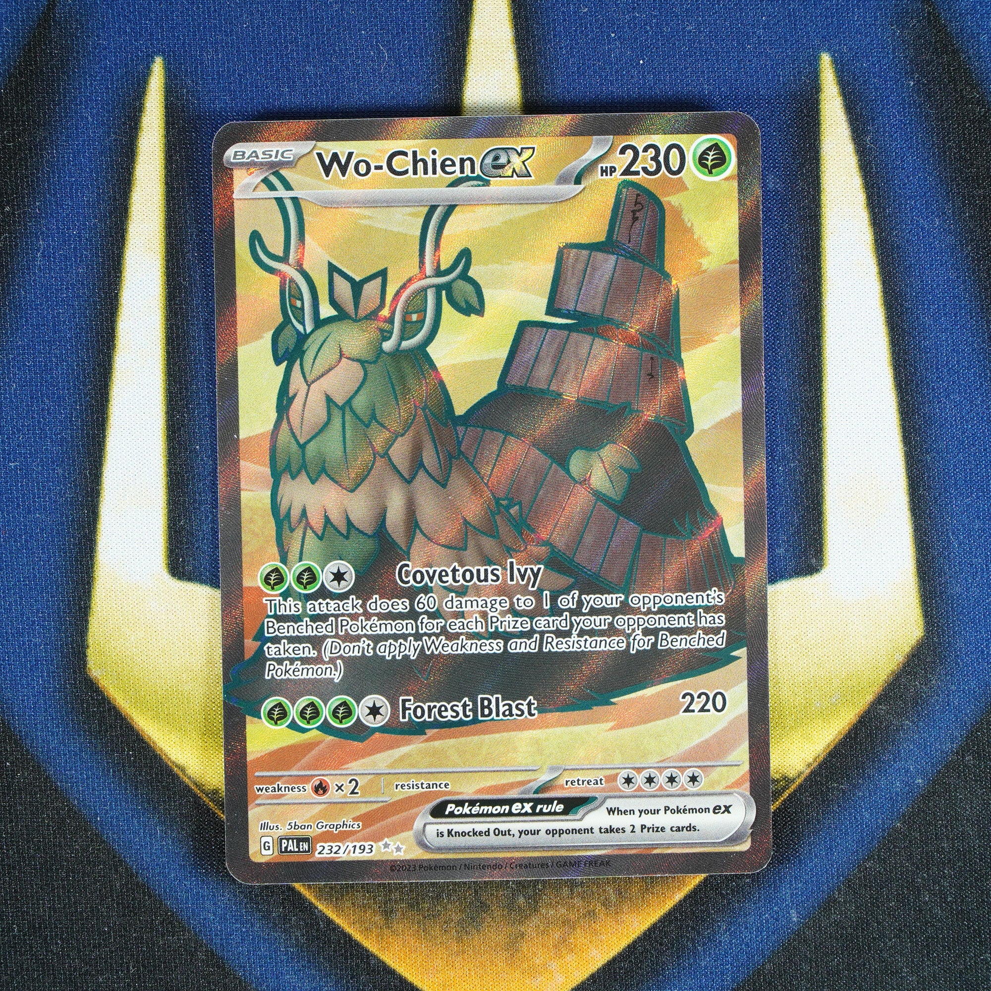 Wo-Chien EX PALDEA EVOLVED Ultra Rare 232/193 [M]