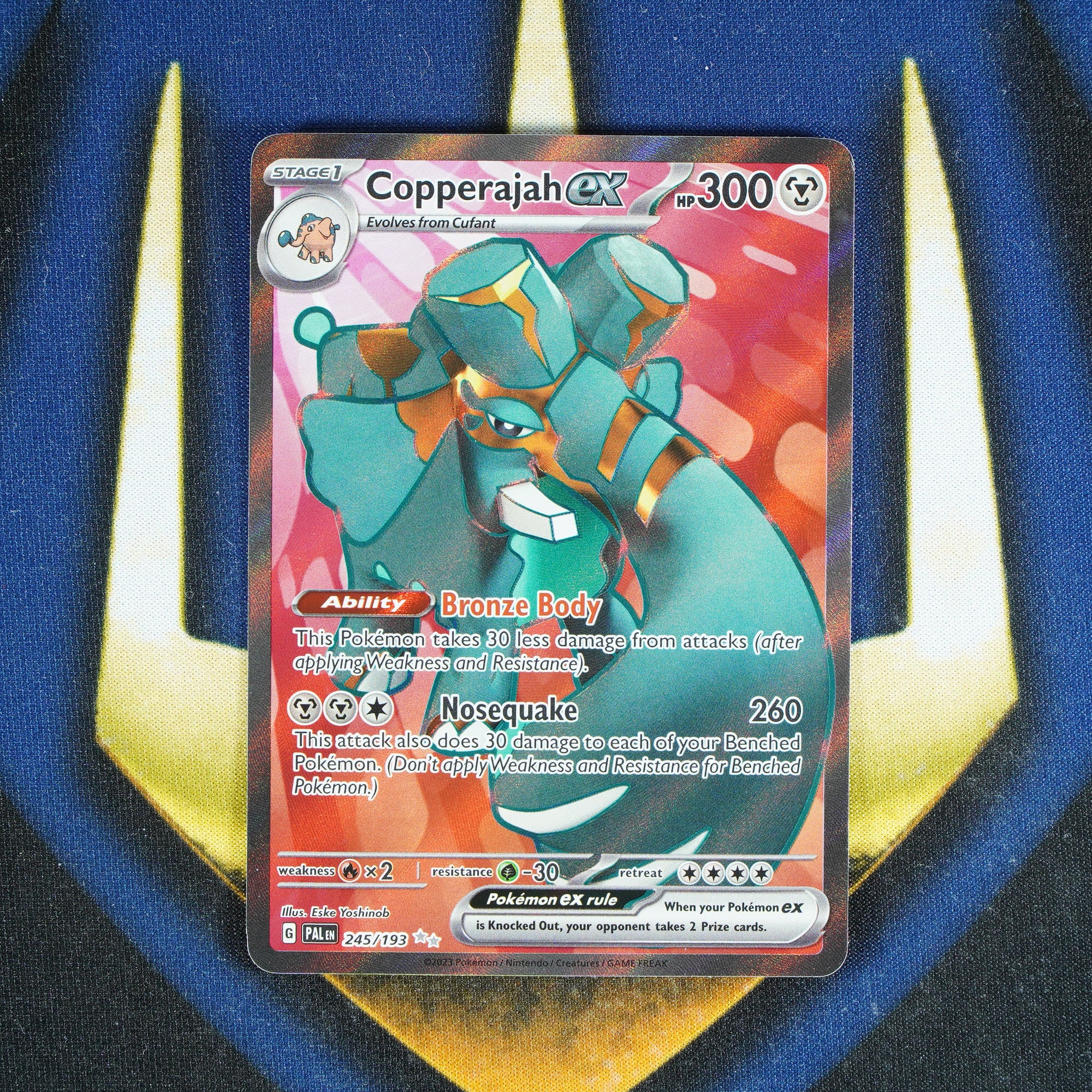 Copperajah EX PALDEA EVOLVED Ultra Rare 245/193 [M]