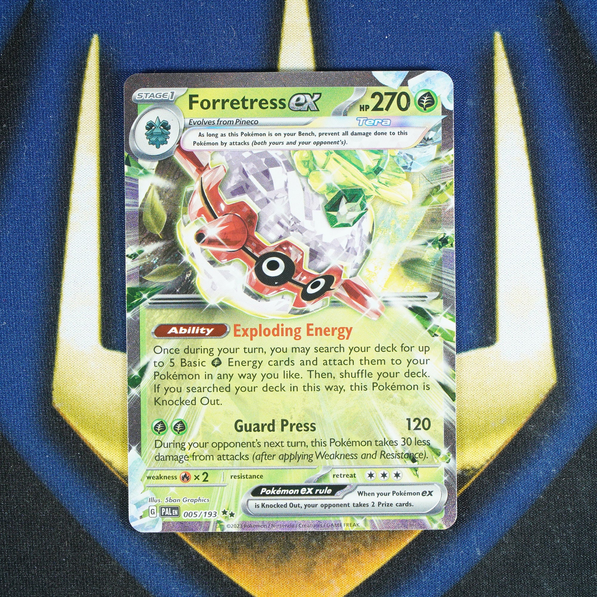 Forretress EX PALDEA EVOLVED Double Rare 5/193 [M]