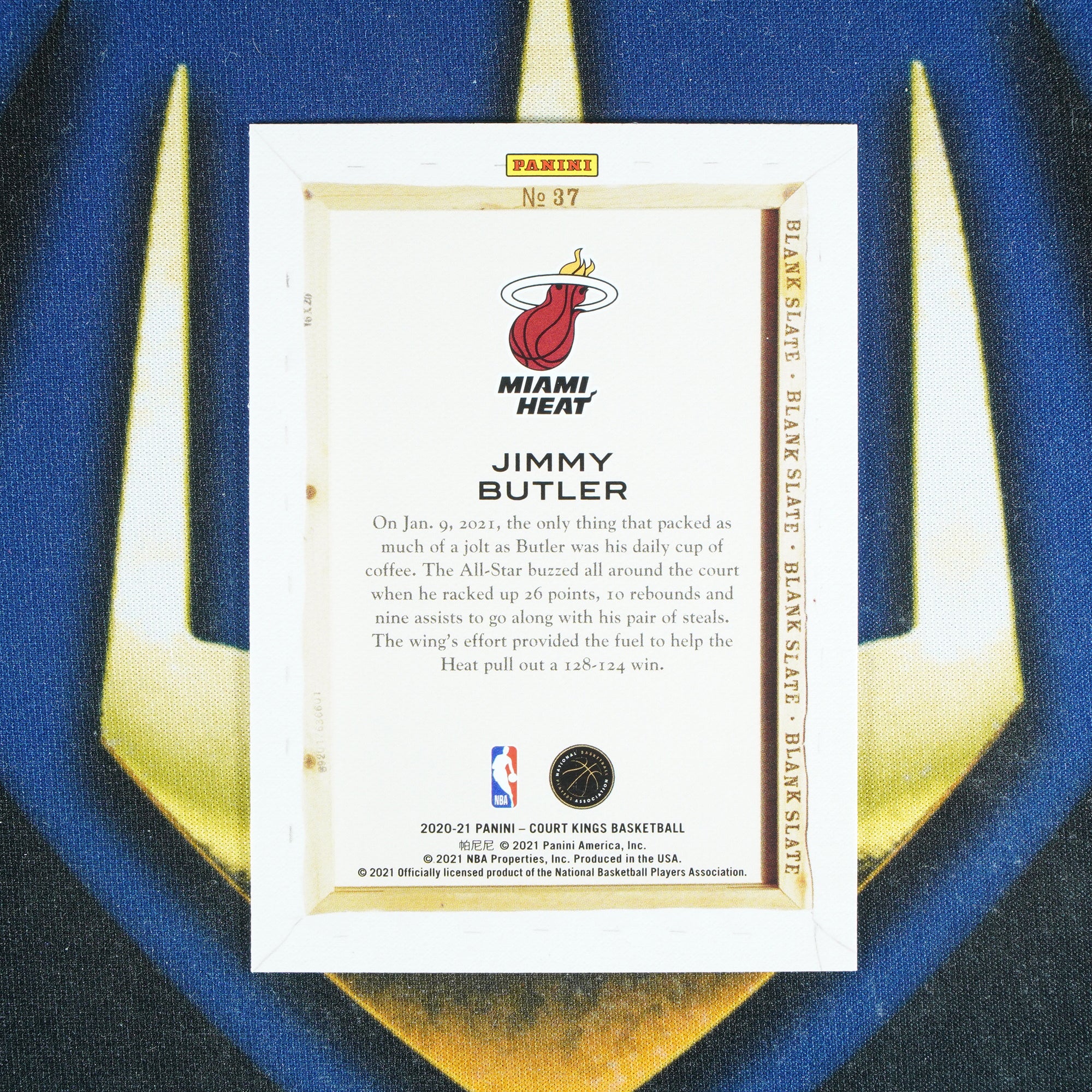 Jimmy Butler 2020-21 PANINI COURT KINGS Blank Slate Case Hit [Raw]