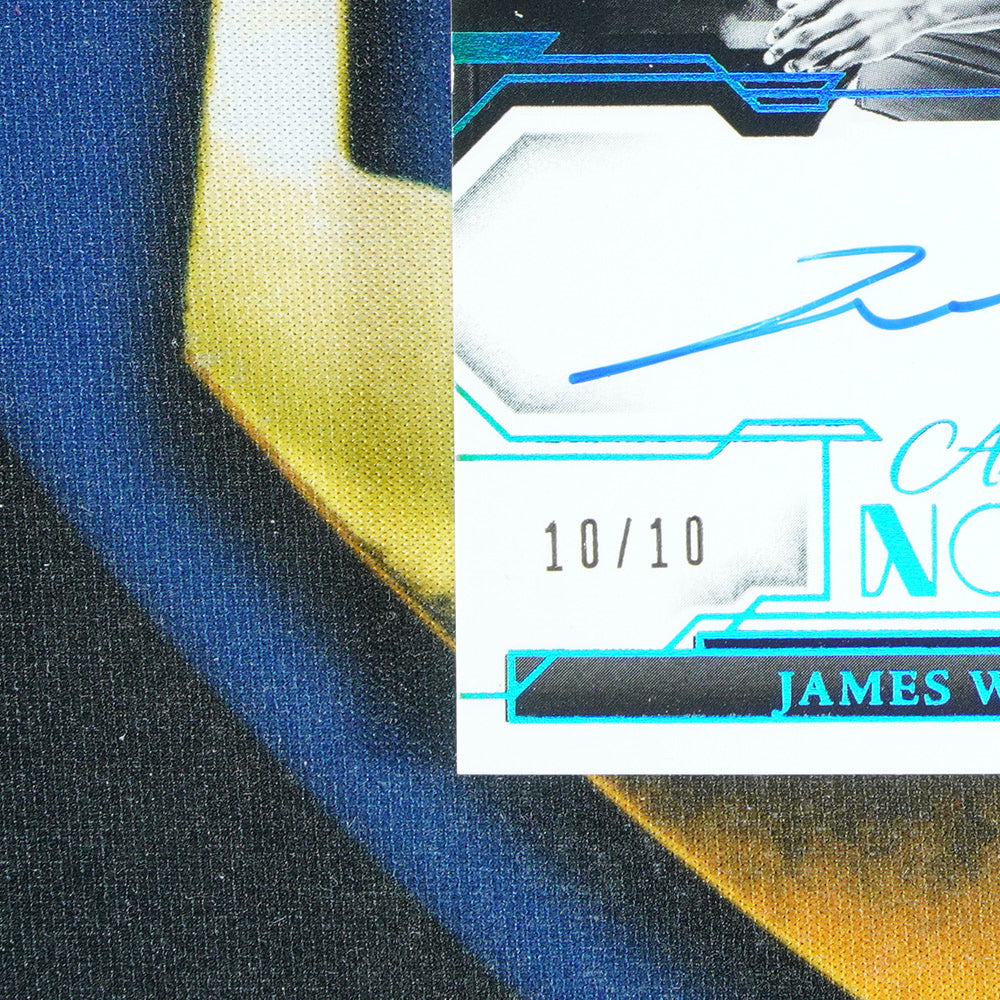 James Wiseman 2023-24 PANINI NOIR On Card Auto Gold /10 [Raw]