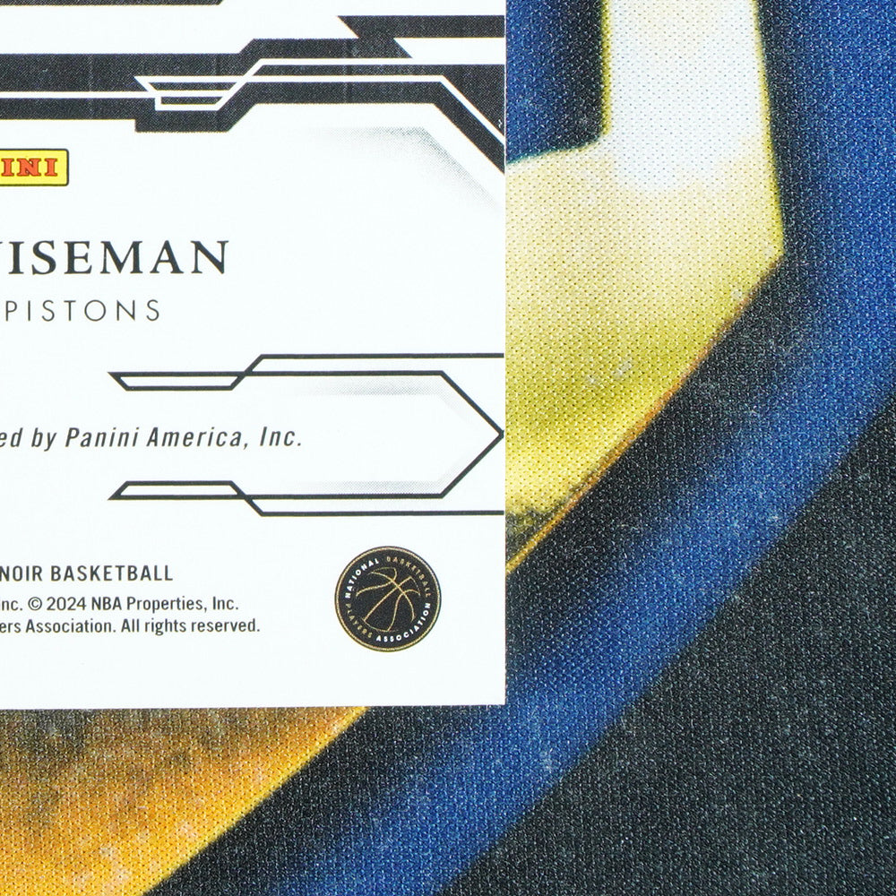 James Wiseman 2023-24 PANINI NOIR On Card Auto Gold /10 [Raw]