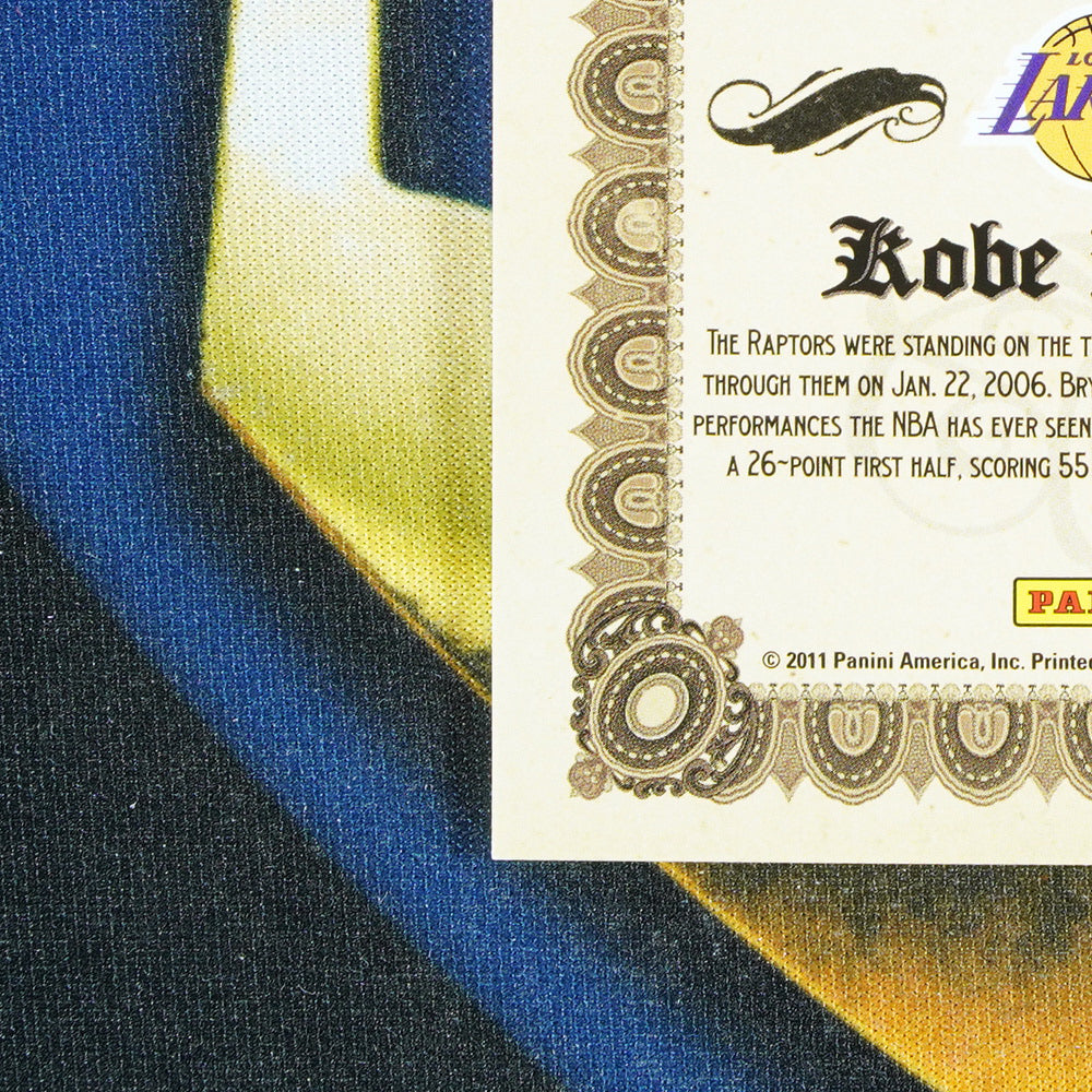 Kobe Bryant 2011-2012 PANINI GOLD STANDARD 24K /299 [Raw]