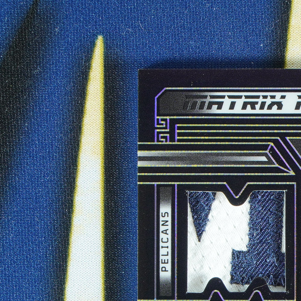Brandon Ingram  2022-23 PANINI OBSIDIAN Matrix Material Game Worn /10 [Raw]