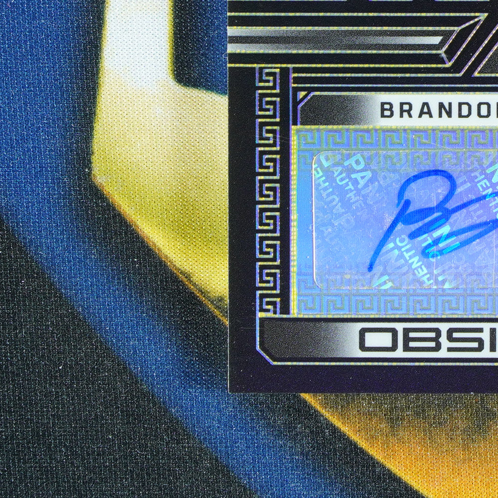Brandon Ingram  2022-23 PANINI OBSIDIAN Matrix Material Game Worn /10 [Raw]