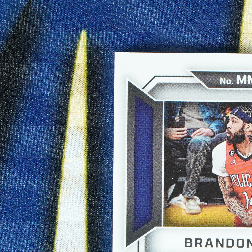 Brandon Ingram  2022-23 PANINI OBSIDIAN Matrix Material Game Worn /10 [Raw]