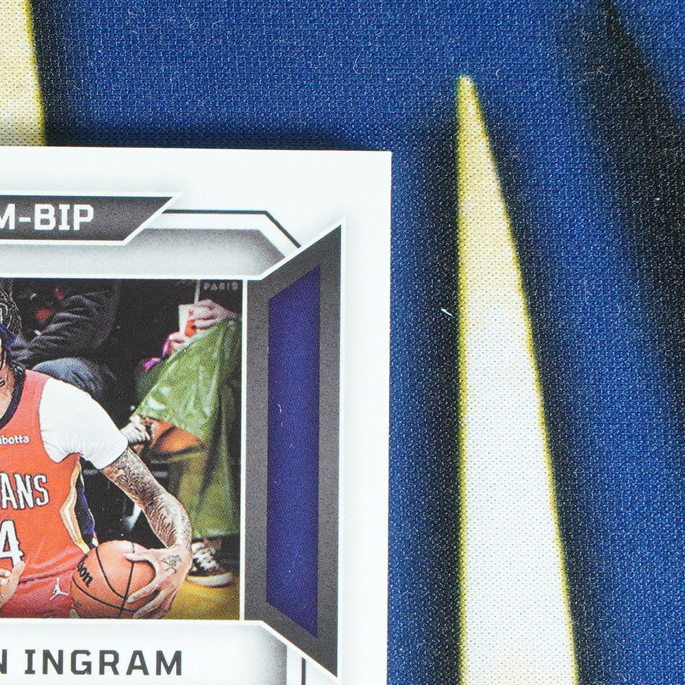 Brandon Ingram  2022-23 PANINI OBSIDIAN Matrix Material Game Worn /10 [Raw]