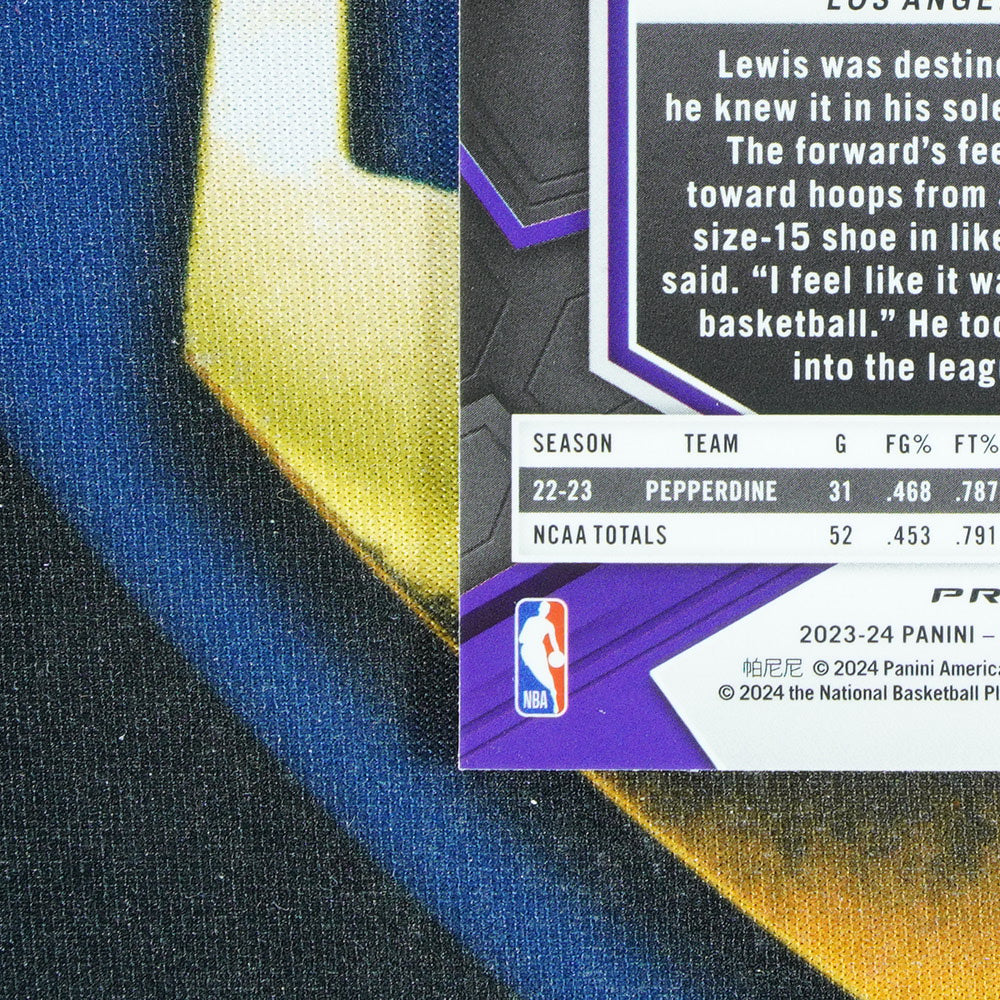 Maxwell Lewis 2023-24 PANINI MOSAIC Genesis SSP Rookie [Raw]