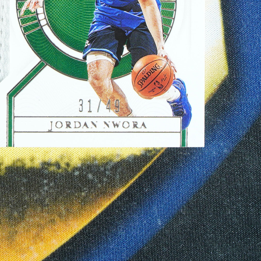 Jordan Nwora 2020-21 PANINI NATIONAL TREASURES Colossal RPA On-Card /49 NA [Raw]
