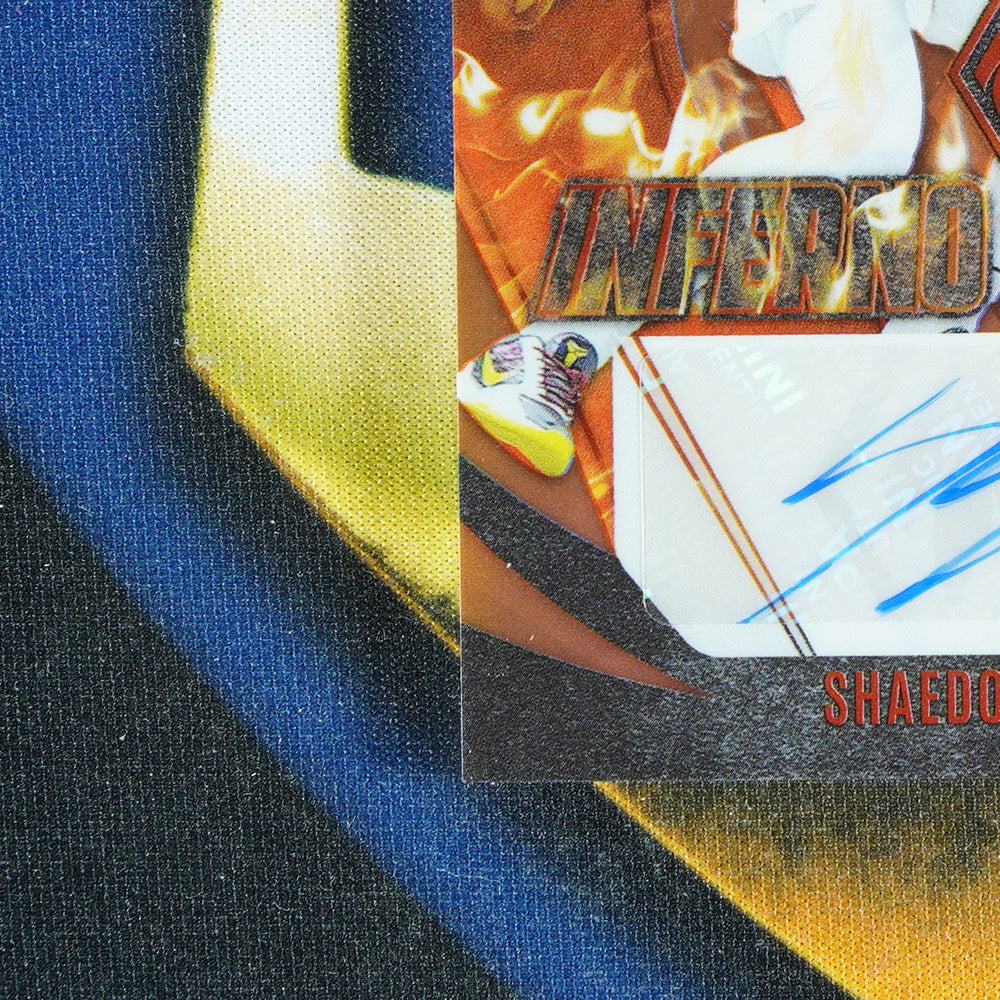 Shaedon Sharpe 2023-24 PANINI PHOENIX Inferno Etchings Auto /49 [Raw]