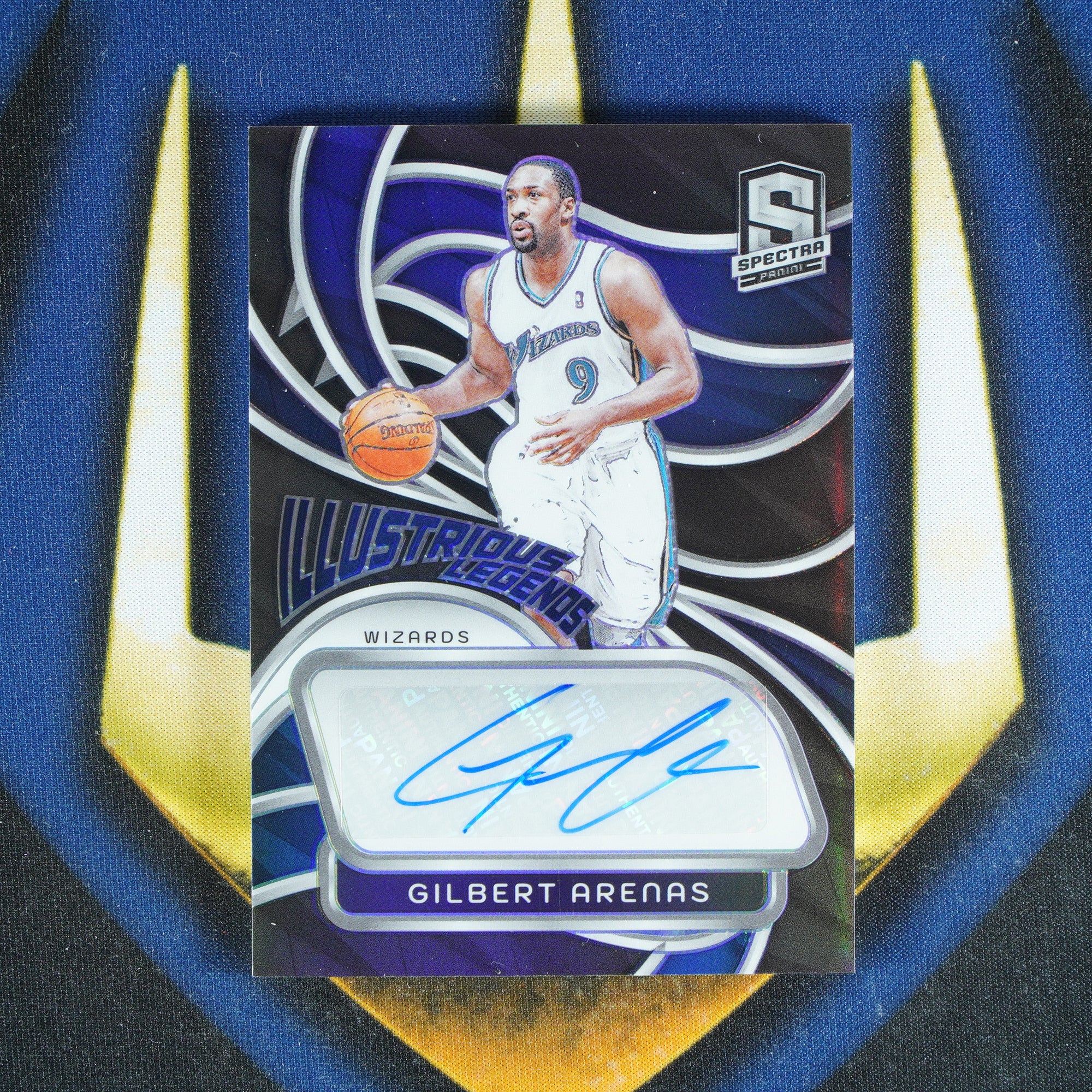 Gilbert Arenas 2023-24 PANINI SPECTRA Illustrious Legends Auto /75 [Raw]