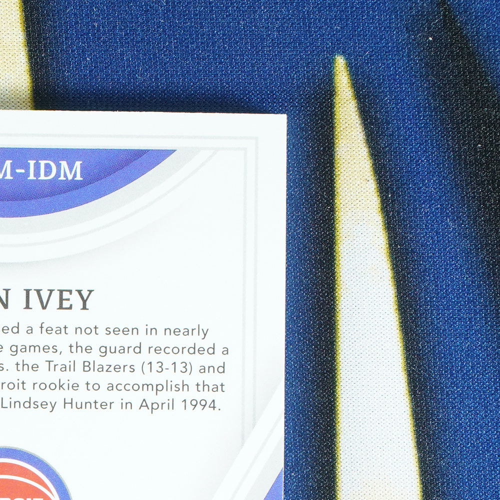 Jaden Ivey 2022-23 PANINI IMMACULATE Massive Memorabillia RPA /25 NA [Raw]