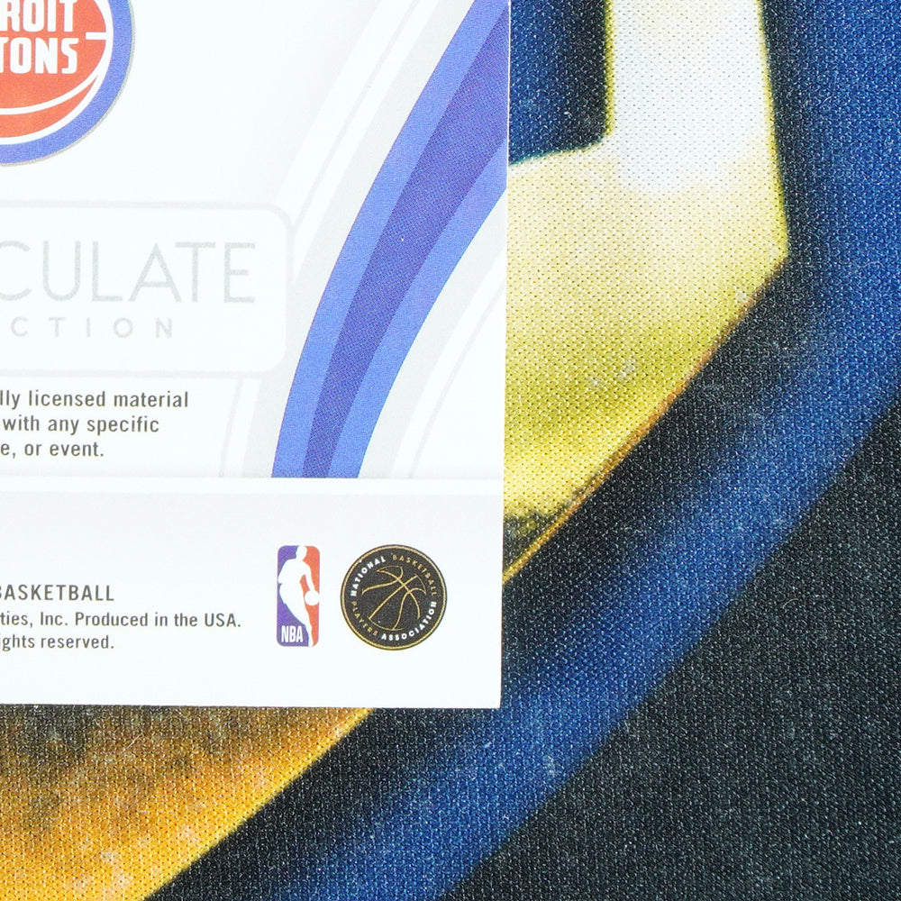 Jaden Ivey 2022-23 PANINI IMMACULATE Massive Memorabillia RPA /25 NA [Raw]
