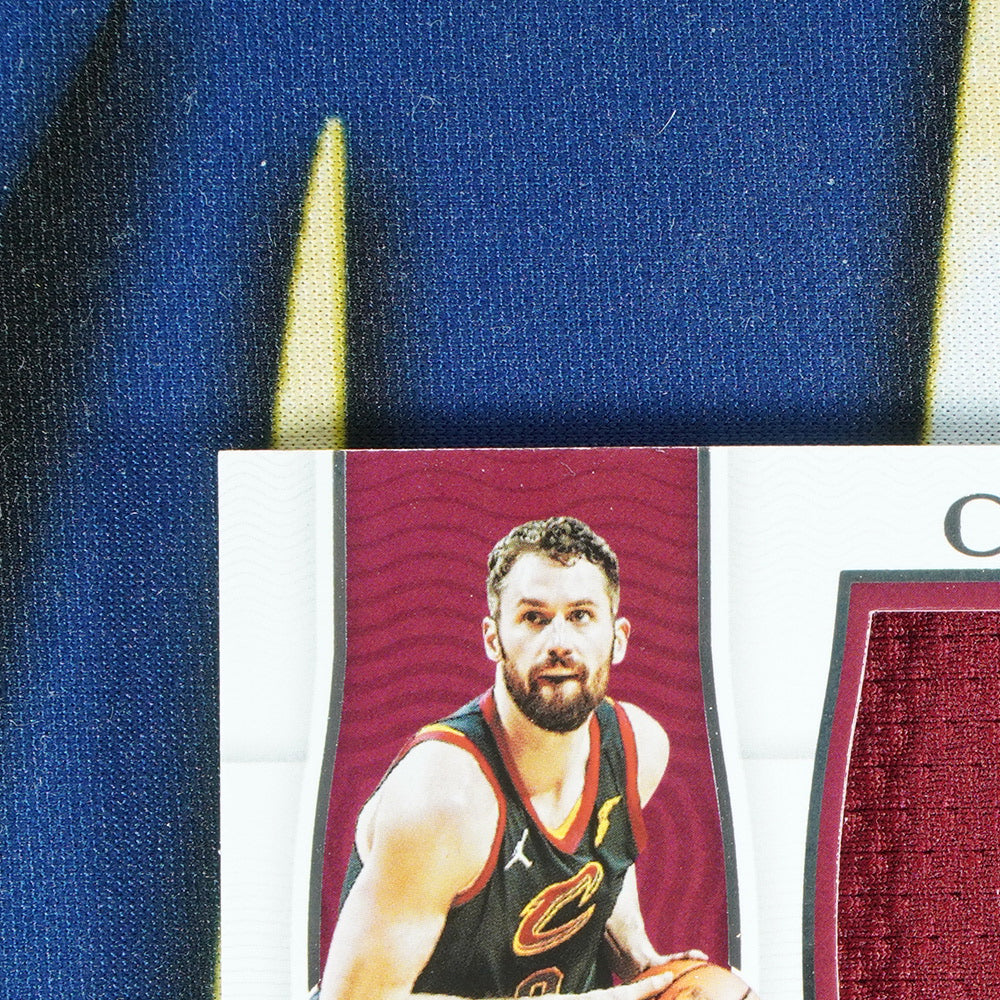 Kevin Love 2021-22 PANINI NATIONAL TREASURES Colossal Game Worn Patch /99 [Raw]