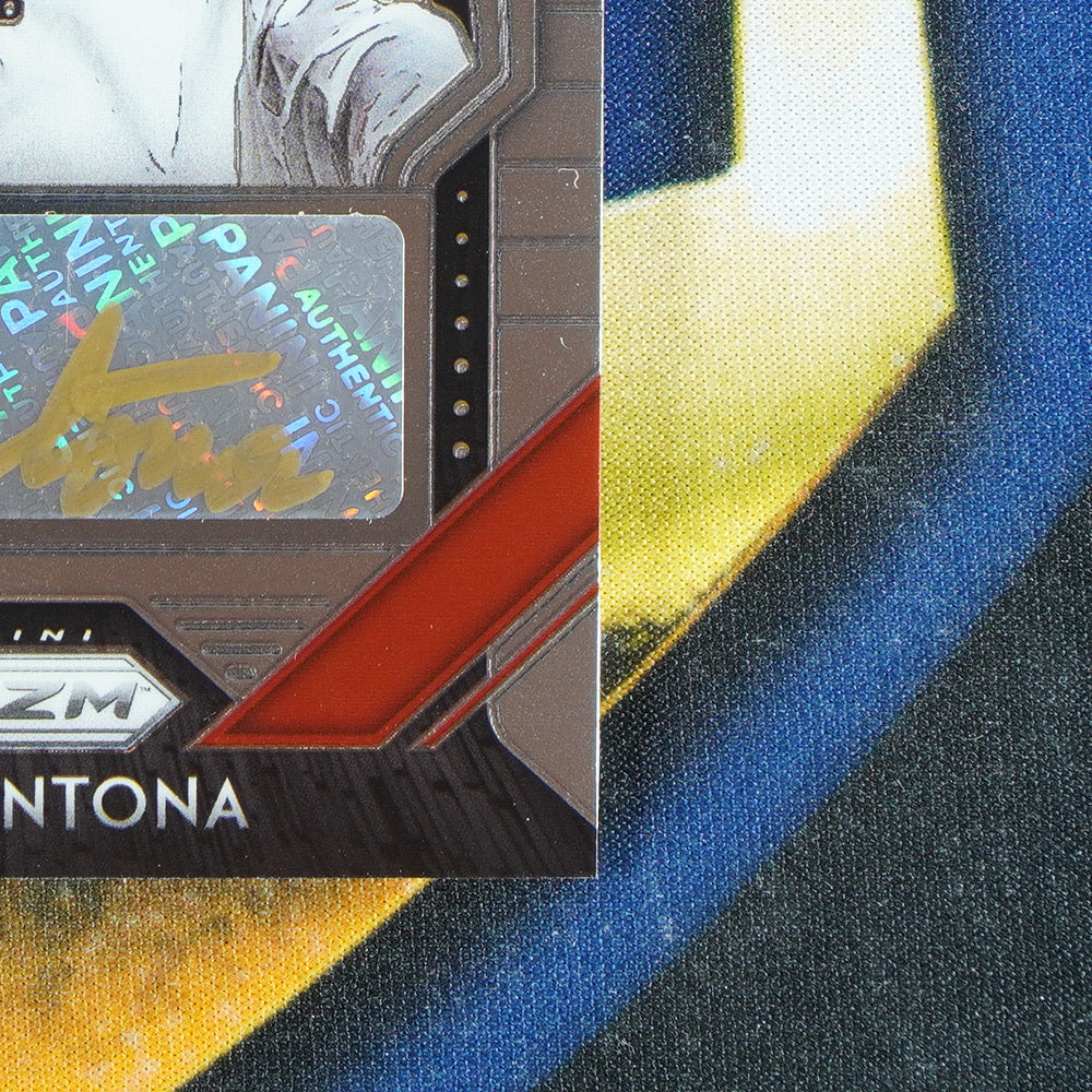 Eric Cantona 2020-21 PANINI PRIZM Signatures Auto Gold Pen [Raw]