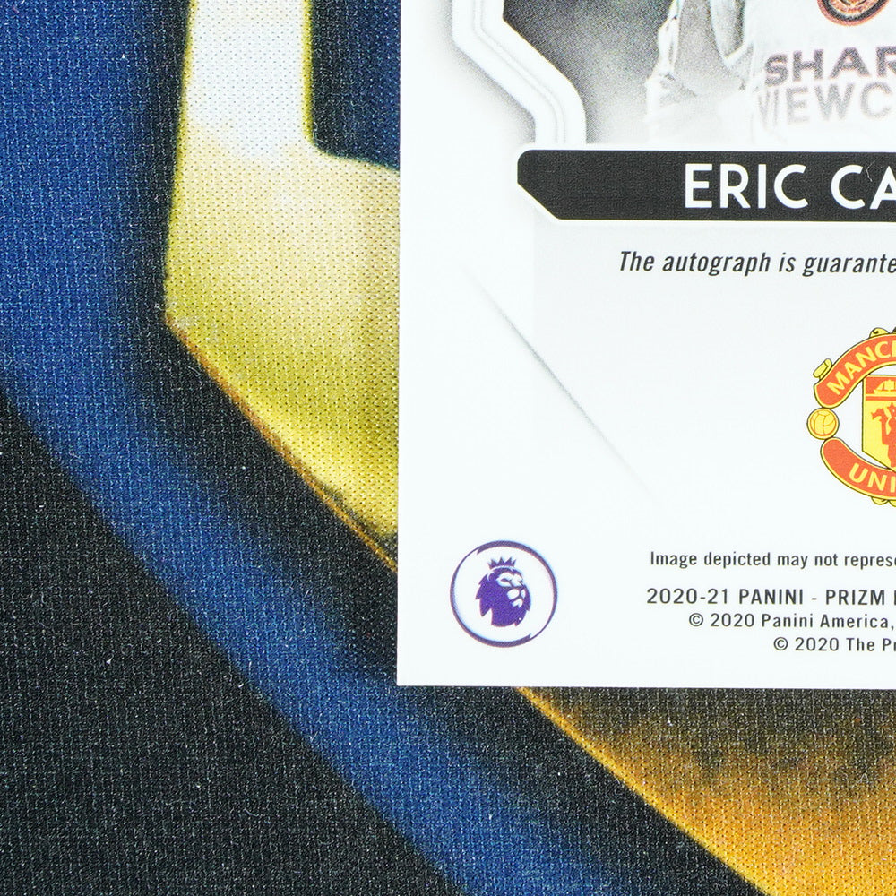 Eric Cantona 2020-21 PANINI PRIZM Signatures Auto Gold Pen [Raw]