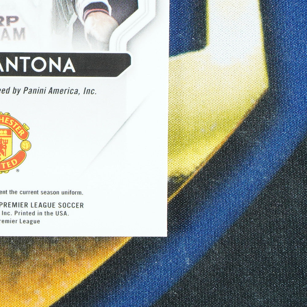 Eric Cantona 2020-21 PANINI PRIZM Signatures Auto Gold Pen [Raw]