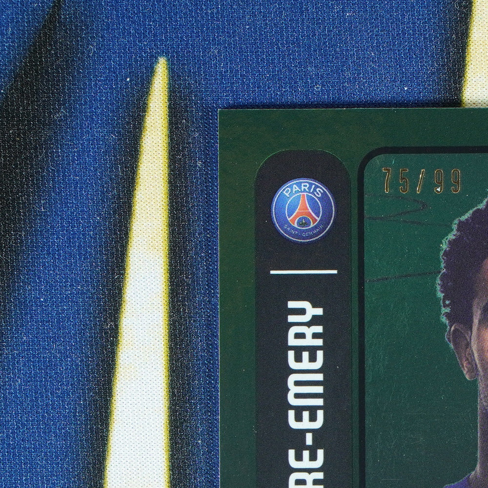 Warren Zaire-Emery 2022-23 TOPPS MERLIN HERITAGE 98 RC Auto Green /99 [Raw]