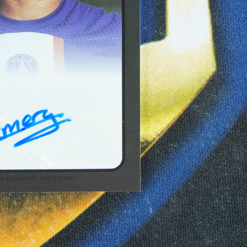 Warren Zaire-Emery 2022-23 TOPPS MERLIN HERITAGE 98 RC Auto Green /99 [Raw]