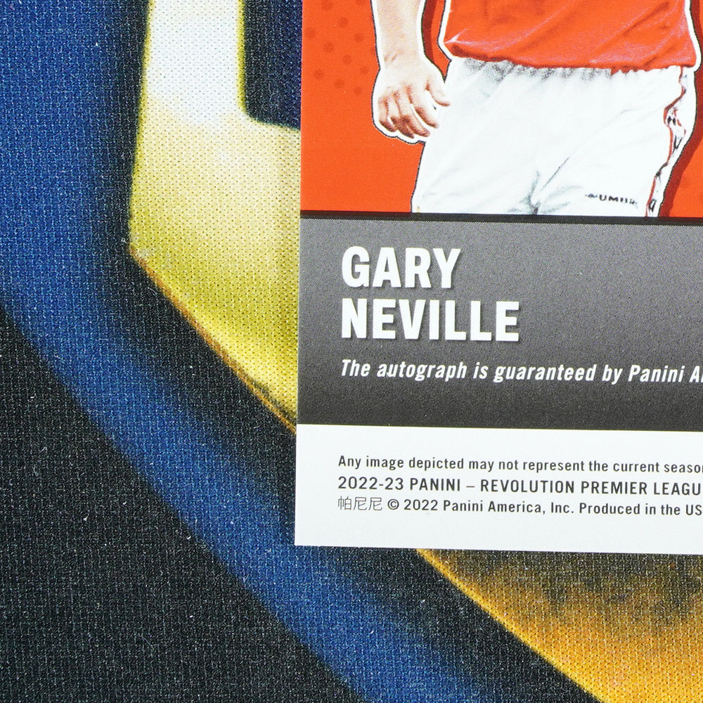 Gary Neville 2022-23 PANINI REVOLUTION Autographs [Raw]