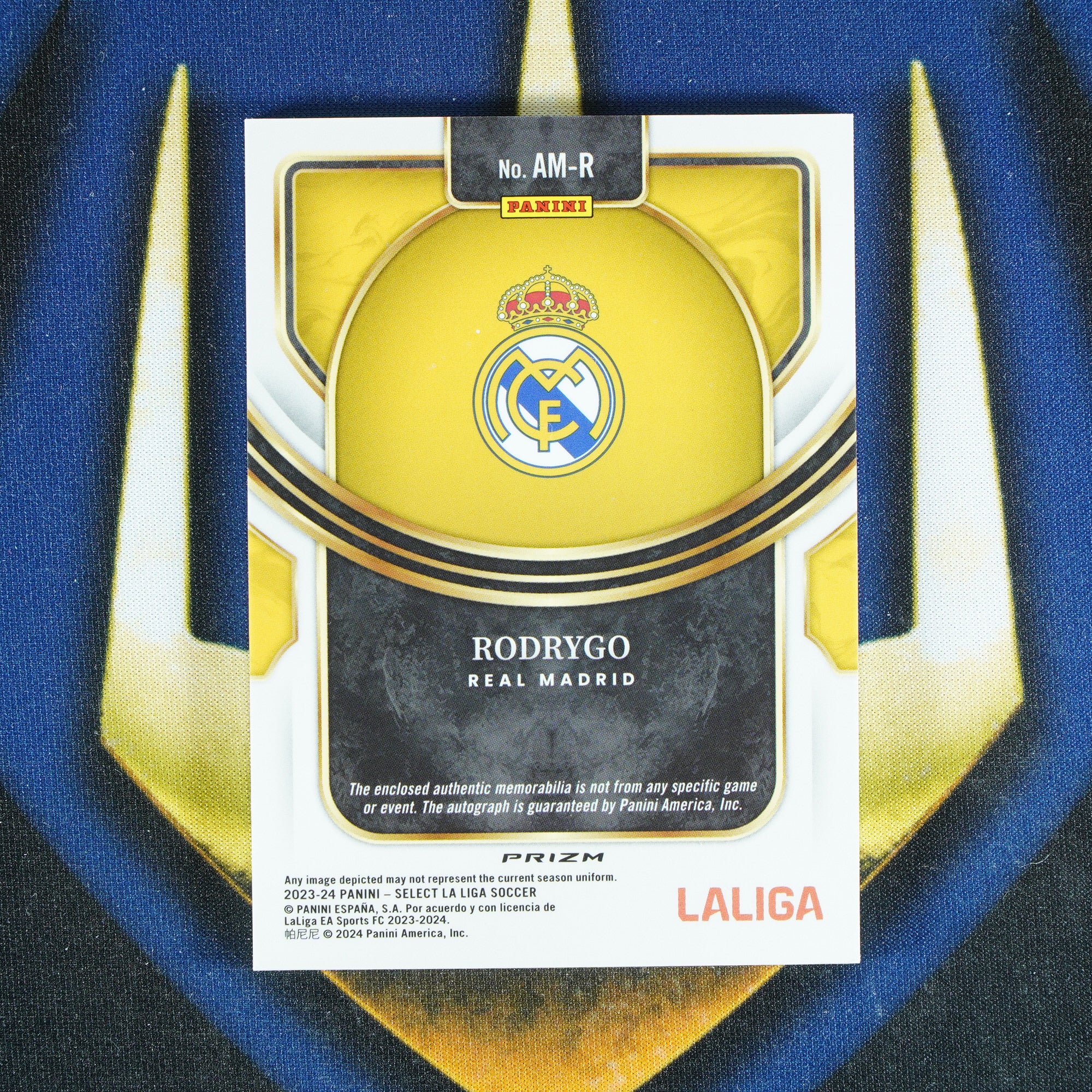Rodrygo 2023-24 PANINI SELECT Peacock Patch Auto SSP [Raw]