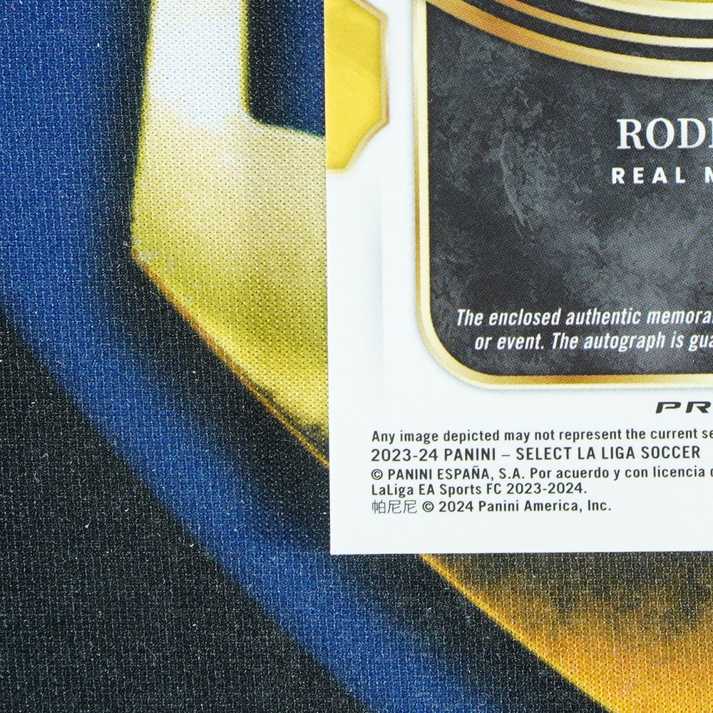 Rodrygo 2023-24 PANINI SELECT Peacock Patch Auto SSP [Raw]